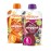 HAPPYTOT Organics Stage 4 Baby Food Pouches, Gluten Free, Vegan Snack, Love My Veggies, Fruit & Veggie Puree, Variety Pack, 4.22 Ounce (Pack of 16), Amazon Exclusive