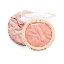 Revolution Beauty London, Blusher Reloaded, Pressed Powder Face Blusher, Highly Pigmented & Long-Lasting Formula, Peaches & Cream, 0.26 oz