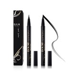 Waterproof Liquid Eyeliner Long Lasting&Smudgeproof Eye Liner 2 Packs Precise Eyeliner Pen for All Day with Slim Tip, Black, by SEILANC