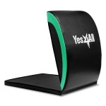 Yes4All Abdominal Exercise Pads, Foldable Ab Workout Equipment for Home Gym Core Training & Back Stretching, Sit Up Mat for Floor Exercises with Tailbone, Green
