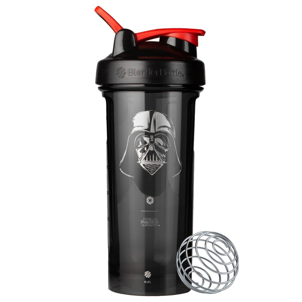 BlenderBottle Star Wars Shaker Bottle Pro Series Perfect for Protein Shakes and Pre Workout, 28-Ounce, Darth Vader Helmet