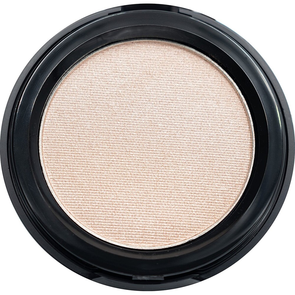 Pure Ziva Shiny Warm Sand Beige Taupe Nude Natural Tone Satin Finish Pressed Powder Single Vegan Eyeshadow; Talc, Paraben & Cruelty Free