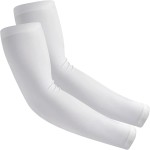 EGOFLEX Arm Sleeves for Men and Women Compression UV Sun Protection Tattoo Cover Up Baseball Basketball Football Golf Running (White)