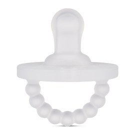 Ryan & Rose Cutie PAT Pacifier Teether (Flat, Clear)