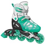 Roller Derby Tracer Adjustable Inline Skates for Boys, Girls, Kids, Beginners