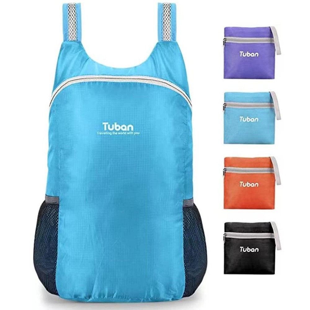 tuban Ultra Lightweight Packable Water Resistant Backpack for Travel Camping Outdoor Hiking Daypack