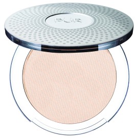 PUR Beauty 4-in-1 Pressed Mineral Makeup Powder Foundation with SPF 15 - Concealer & Finishing Compact Pressed Powder for Face - Buildable Medium to Full Coverage Foundation Powder (Fair Ivory)