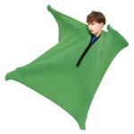 SANHO Dynamic Movement Sensory Sock Body Sock,X-Large,Good for Height:62-73,For Autistic & Sensory Processing Disorders, Updated Version,Olive green