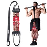 Innstar Pull Up Assistance Bands, 3 Heavy-Duty Adjustable Pull Up Bands Set, Pull Up Bands Assistance Bands for Enhanced Strength Training - Patent (Red 165lbs Adjustable Resistance)