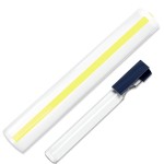MAGDEPO 2X Bar Magnifying Ruler 6 with Guiding Line & Mini Line Magnifier with Clip for Reading Small Prints, Bible, Books, Newspaper, Documents, Instructions