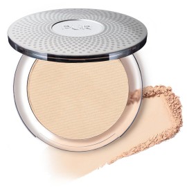 PUR Beauty 4-in-1 Pressed Mineral Makeup Powder Foundation with SPF 15 - Concealer & Finishing Compact Pressed Powder for Face - Buildable Medium to Full Coverage Foundation Powder (Vanilla)