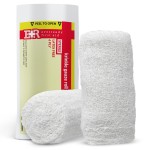 Ever Ready First Aid Sterile Krinkle Kerlix Type 4 1/2 x 4.1 Yds, Latex Free, 6 PLY, Gauze Bandage Roll - 12 Count