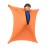 SANHO Dynamic Movement Sensory body Sock,Medium,Good for Height:41-51,For Autistic & Sensory Processing Disorders,Updated Version,Orange.