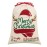 HBlife Canvas Santa Sack, 19.7 X 27.6 Inch Large Santa Bags for Gifts, Personalized Christmas Sacks for Presents with Drawstring, Style 7