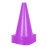 Alyoen 9 inch Traffic Cones, Plastic Sport Cones, Purple Soccer Training Cones for Outdoor Activity & Festive Events (Sets of 10/15/ 20)