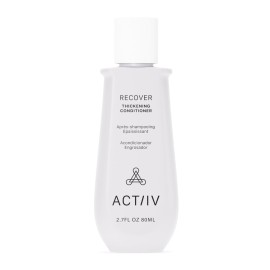 ACTIIV Recover Thickening Conditioner (Unisex) | Supports Optimal Hair Care and Recovery, Strengthens & Hydrates, Promotes Thicker Fuller Hair, Plant-Based, Color-Safe, All Hair Types, 80 mL / 2.7 oz