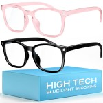 livho High Tech Blue Light Glasses - Advanced Blue Light Blocking Computer Glasses - Screen Fatigue & UV Protection
