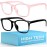 livho High Tech Blue Light Glasses - Advanced Blue Light Blocking Computer Glasses - Screen Fatigue & UV Protection