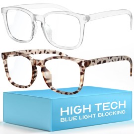 livho High Tech Blue Light Glasses - Advanced Blue Light Blocking Computer Glasses - Screen Fatigue & UV Protection