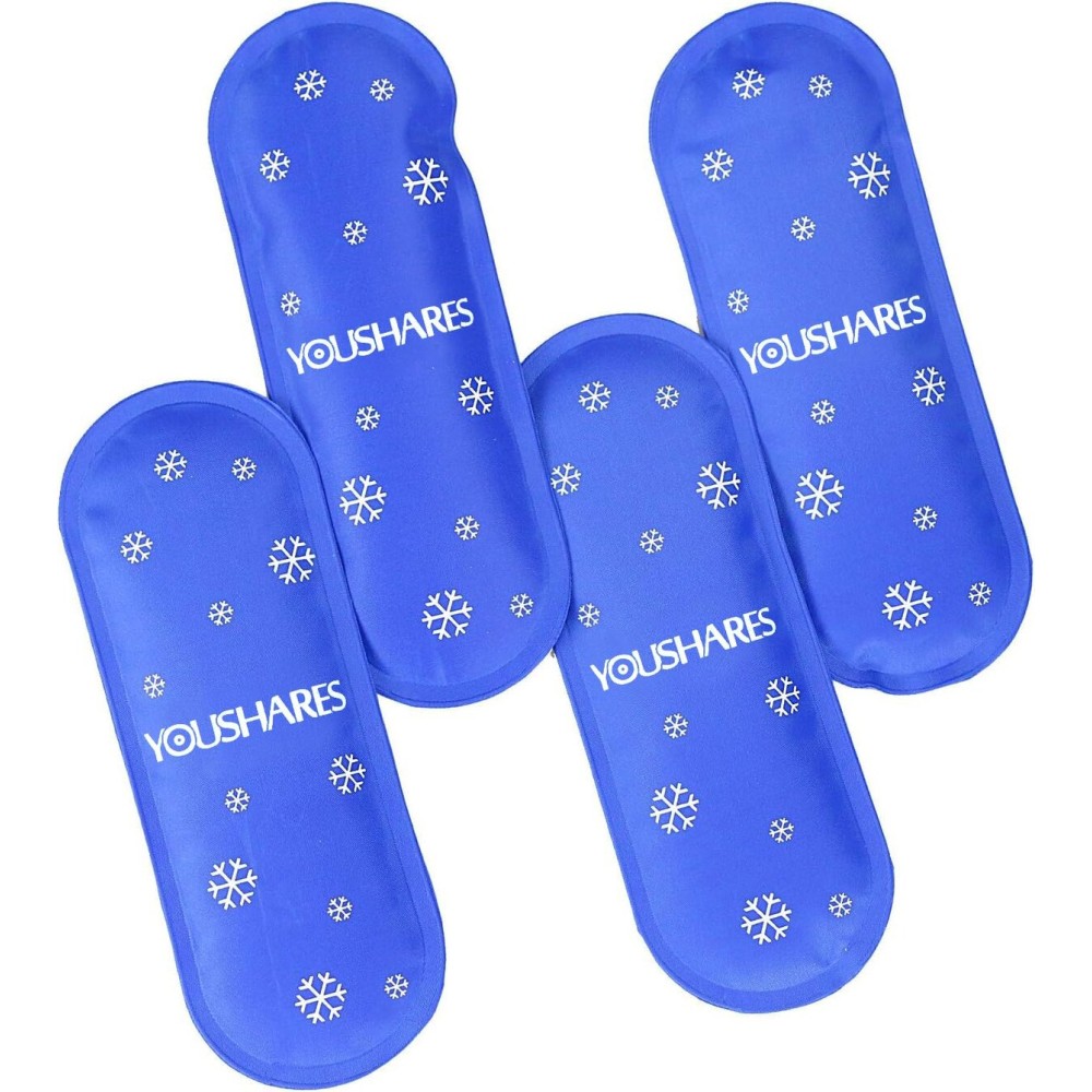 YOUSHARES Ice Packs for Insulin Travel Case - Reusable Cooler Ice Packs Suitable for Diabetic Insulin Cooler Pen Carry Case4 Packs