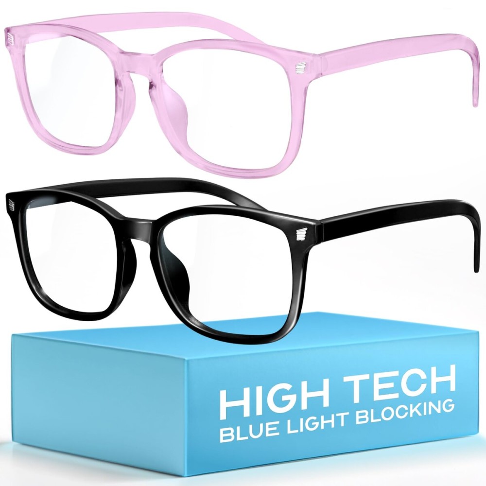 livho High Tech Blue Light Glasses - Advanced Blue Light Blocking Computer Glasses - Screen Fatigue & UV Protection