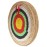 DOSTYLE Archery Targets Traditional Solid Straw Round Archery Target Shooting Bow Coloured Rope Target Face Three Layer for Shooting Practice