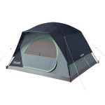 Coleman Skydome Camping Tent with 5 Minute Setup, 2/4/6/8 Person Weatherproof Tent with Rainfly & Carry Bag, 20% More Headroom Than Traditional Canopies
