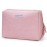 Narwey Makeup Bag Travel Cosmetic Bag Organizer Toiletry Bag Make Up Bags with Compartments for Women Girls (Large, Pink)
