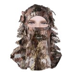 Ghillie Camouflage Leafy Hat 3D Full Face Mask Headwear Turkey Camo Hunter Hunting Accessories