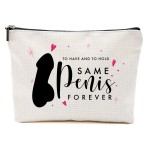 Bridal Shower Gift Ideas, Bachelorette Party Favors, Valentine\'s Day Gifts for Her Him, Fun Engagement Gifts, Makeup Travel Bag, Bridal Shower Gifts for Bride, Fun Bride Survival kit?Bride Makeup Bag