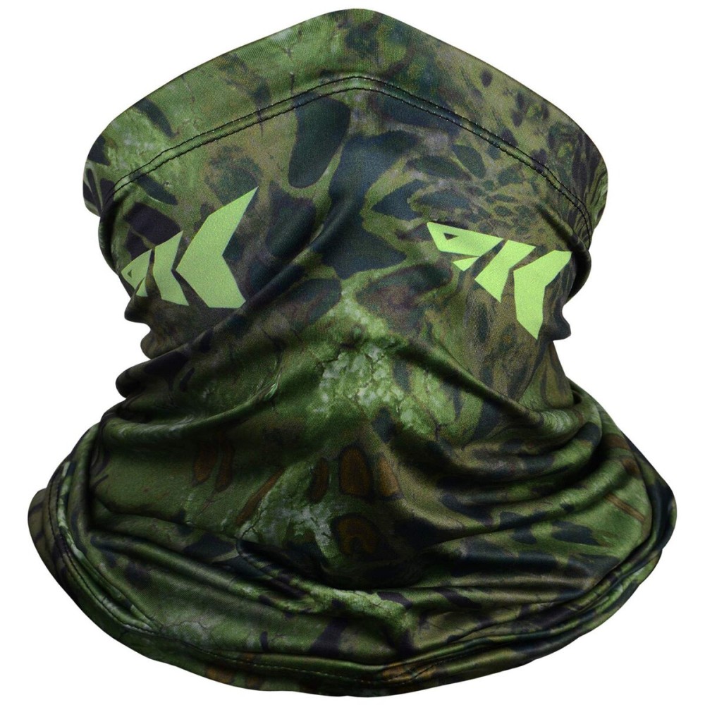 KastKing Sol Armis Neck Gaiter - UPF 50 Face Mask - UV Sun Protection Gaiter Sun Mask for Men & Women, Fishing, Hiking, Kayaking Mask, Prym1 Camo,Ambush,19x9.5 Inches