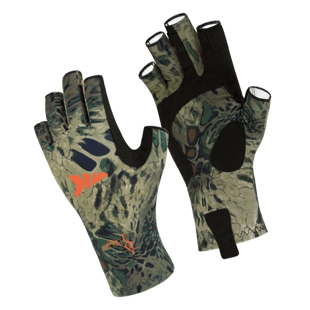 KastKing Sol Armis Sun Gloves UPF50+ UV Protection Gloves for Men Women - Outdoor, Kayaking, Rowing, Hunting, Multi-Purpose - Large - X-Large