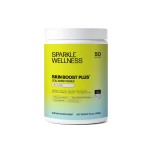 Sparkle Wellness VERISOL Bioactive Hydrolyzed Collagen Peptides | Collagen Powder Supplement with Vitamin C & Hyaluronic Acid for Hair, Skin, and Nail Health | Skin Boost Plus (No Flavor) [50-Serves]