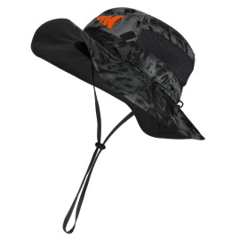 KastKing Sol Armis UPF 50 Boonie Hat - Sun Protection, Fishing, Beach & Hiking Hat, Blackout