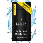 Lumin Daily Face Moisturizer for Men - Lightweight Hydrating Cream with Niacinamide, Mens Face Lotion for Normal, Combination & Sensitive Skin, Korean Skincare, Smooth & Nourishing, 50ml