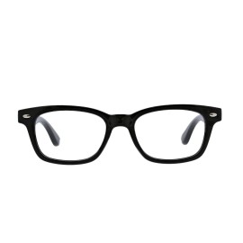 Peepers by PeeperSpecs unisex-adult Clark Reading Glasses, Black, 49 mm, 1