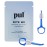 PUL Pack of 2 Reusable 2-in-1 Aligner Seating Chewie & Removal Tool - Compatible with Invisalign, Removable Braces, Retainers, Trays - Easy-to-Use Remover & Chew, Dental & Oral Hygiene Care - Blue