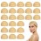 MYKURS Stocking Wig Cap for Women, Stretchy Nylon Hair Cap for Wig, Beige 24 PCS