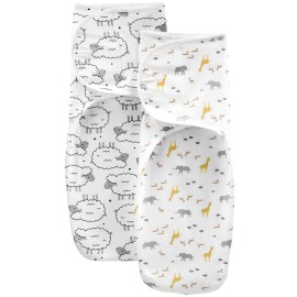 Simple Joys by Carter\'s Baby 2-Pack Swaddle Blankets