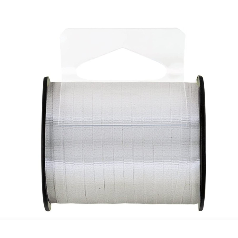 Unique 50 Yards Elegant Metallic Silver Curling Ribbon - 1 Roll of Premium Plastic, Durable - Perfect for Every Occasion