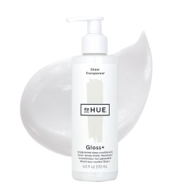 dpHUE Gloss+, Sheer - 6.5 oz (8-12 Applications) - Unpigmented Deep Conditioner & Shade Diluter - Paraben, SLS & SLES Sulfate Free - Vegan, Leaping Bunny Certified