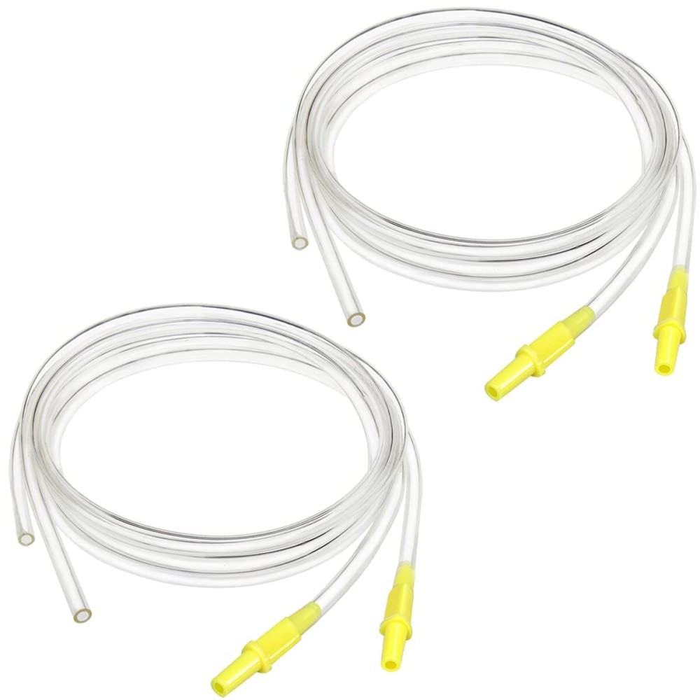Pump in Style Tubing x4, Spare and Replacement Tubing Compatible with Medela Older Pump in Style Advanced Breast Pump - BPA Free (4 pc)