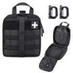 LIVANS 1000D First Aid Bag Empty Medical Ifak Pouch Molle EMT Pouches Rip-Away Tactical Military Trauma Emergency Medic Bag