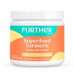 Further Food Superfood Turmeric Root Powder - Maximum Absorption, Natural Immune Booster, Golden Milk Blend, Sugar Free, Keto, Vegan, Non-GMO, 6.35 Oz