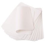 Blank Tattoo Skin, Gospire 10pcs 8x6in Double Sided Fake Eyebrow Tattoo Practice Skins for Beginners and Experienced Artists (Silicone Type)