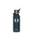 Super Sparrow Insulated Water Bottle - 17 Oz - Standard Mouth FlipFlow Flask - BPA Free, Leak Proof Drink Bottle- Ergonomic Straw Water Bottles for Work, Gym, Travel, Sports