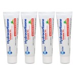 Globe (4 Pack) Hydrocortisone Maximum Strength Anti-Itch Cream 1% w/Aloe, Intensive Formula for Redness, Rash, Bug & Mosquito Bites, Eczema, Hemorrhoids, Sensitive Skin, Instant Itch Relief,1 oz Tube