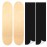 LOSENKA Maple Skateboard Decks Double Tail Skateboard Light Decks Free Skateboard Grip Tape 2 PCS
