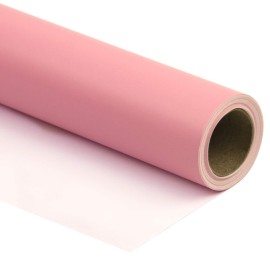 RUSPEPA Pink Wrapping Paper Solid Color for Wedding, Birthday, Shower, Congrats, and Holiday - 30 inches x 32.8 feet