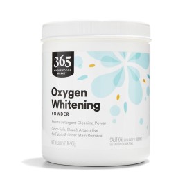 365 by Whole Foods Market, Oxygen Whitening Powder, Color-Safe Bleach Alternative, 32 Ounce